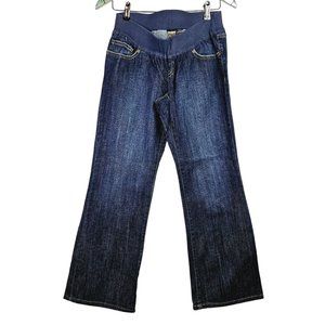 Old Navy Denim Maternity Low-Rise Boot Cut Stretch Jeans, Sz Small Short